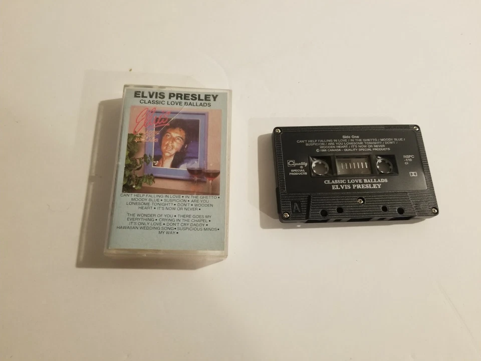 Elvis Presley - Classic Love Ballets - Cassette Tape  - Image 1 of 1