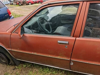 Chevy Citation Pontiac Phoenix 1980-1985 puerta delantera del conductor manual naranja Foto 1 de 4