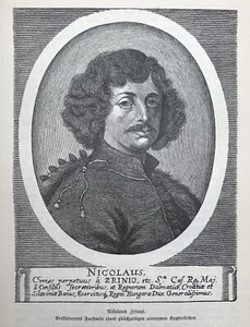 Nikolaus Zrinski -Nikolaus VII. Šubić von Zrin -Zrínyi VII. Miklós -Nikola VII.  - Bild 1 von 4