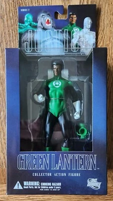 "Figura de 7"" DC Direct Toy Alex Ross Justice League John Stewart Green Lantern 2008" Foto 1 de 4