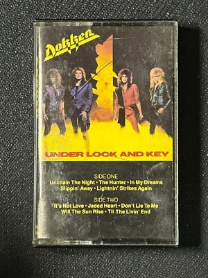 Dokken - Under Lock and Key Cassette 1985 Elektra – 9 60458-4 [Original] - Image 1 of 2