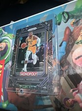 2022-23 NBA PRIZM MONOPOLY BLACK ICONS LIMITED EDITION RUSSELL WESTBROOK #42