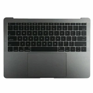 New Gray MacBook Pro 13.3" A1708 2017 keyboard Battery A1713 Touchpad Top Case - Picture 1 of 3