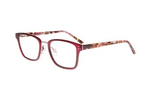 New Designer Inspired SUCCESS SS-504 Burgundy & Tortoise Eyeglasses 51mm w/Case - Picture 1 of 2
