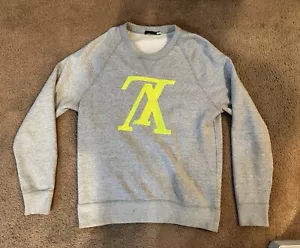 Louis Vuitton Upside Down LV sweatshirt Neon Green XL - Picture 1 of 3