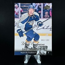 David Legwand 2010-11 Upper Deck UD Exclusives Series Two /100 Predators LOOK!!