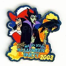 Disney WDW MNSSHP Hook Maleficent & Diablo Pin — 第 1/1 张图片