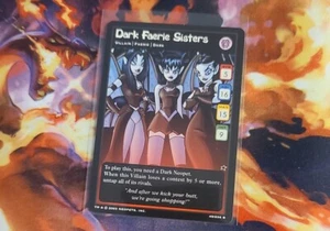 NEOPETS DARK FAERIE SISTERS RARE BASE SET 49/234 WOTC VINTAGE MINT VHTF! - Bild 1 von 2