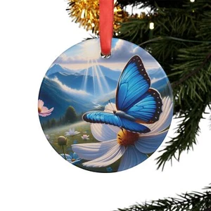 Remembrance Ornament 6 - Durable Acrylic Memorial Keepsake - Thoughtful Gift - Picture 1 of 5