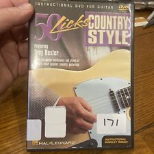 Hal Leonard 50 Licks Country Style Dvd By Hal Leonard Guitar instruction