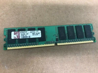 KHU006-Q1A Kingston 1GB PC2-4200 DDR2-533MHz non-ECC Unbuffered CL4 240-Pin DIMM - Image 1 of 2