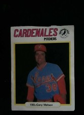 1977-78 Venezuelan Winter League Sticker Gary Melson #190