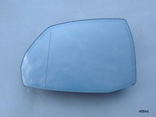 17-23 LEFT side OEM ORIGINAL AUDI Q5 Q7 Auto DIM HEATED MIRROR GLASS wide-angle