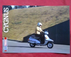 Yamaha Cygnus Scooter,  motorcycle sales brochure - Imagen 1 de 3