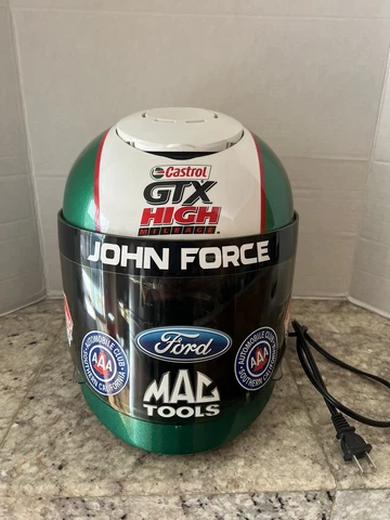 JOHN FORCE  Rare  Racing HELMET COFFEE MAKER  DHC0902 NWOB Cover