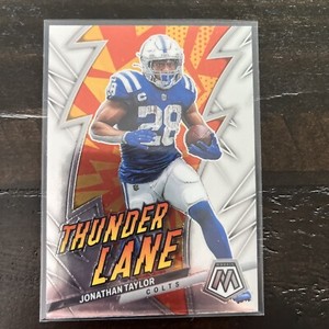 Jonathan Taylor 2023 Panini Mosaic Thunder Lane H20 #TL-JT Indianapolis Colts