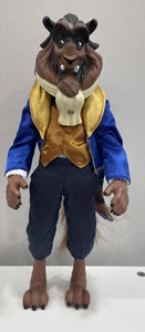 Disney Store BEAUTY and The BEAST - The BEAST DOLL 12" Tall - Rare / HTF - Picture 1 of 12