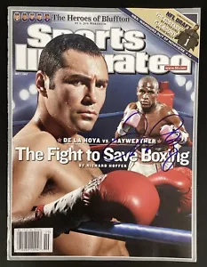 Floyd Mayweather Signed Sports Illustrated 5/7/2007 No Label Boxing Auto JSA - Picture 1 of 4