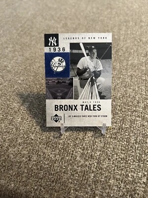 2001 Upper Deck Legends Of New York #129 Joe DiMaggio YANKEES - Image 1 of 2