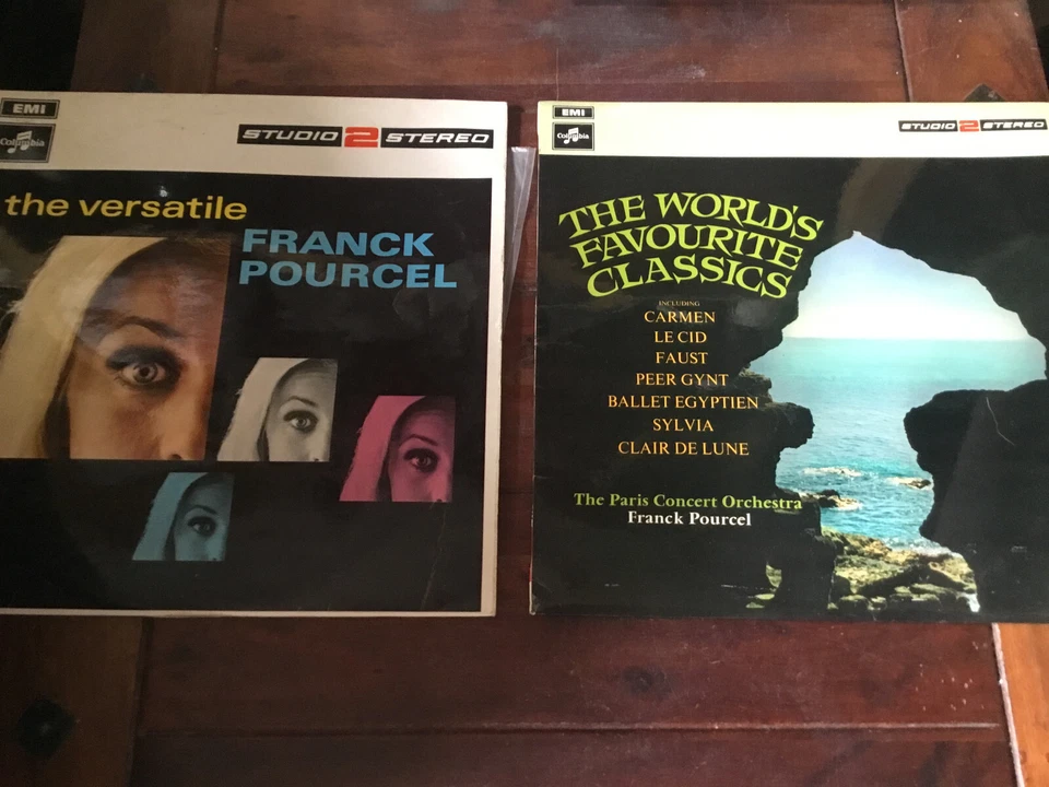 Franck Pourcel [2 LP Vinyl] World's Favourite Classics + The Versatile  / LOUNGE - Bild 1 von 1