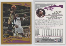 2005-06 Topps Chrome Gold Refractor /99 Jason Terry #22