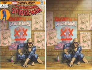Amazing Spider-Man #3 (2025) Exclusive Joseph Michael Linsner 2-Pack - Picture 1 of 5