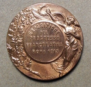 B761 Italy: Rome, Exhibition of Franco Latina Progress, Rome 1913 (Allegorica - Picture 1 of 2