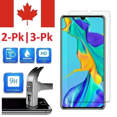 Premium Tempered Glass Screen Protector Cover for Huawei P30 & P30 Lite - Image 1 of 4