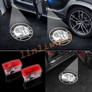 2x No fading Car Door Laser Projector Courtesy Shadow Light For MB A/B/C/E/GLA - Picture 1 of 9