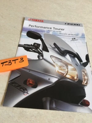 Yamaha FJR1300 FJR 1300 Moto Catálogo Folleto Publicidad 1300FJR Prospecto Pub - Imagen 1 de 3