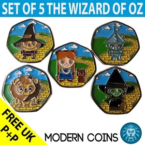 Full Set Of 5 Wizard Of Oz With COA of 100 with free Display Box - Picture 1 of 14