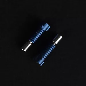 2X OTARI PIONEER Universal Trident Screw Blue Sleeves Screw Diameter 3.0mm - Picture 1 of 6