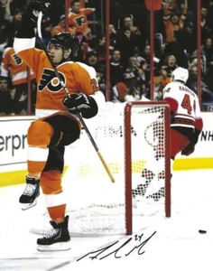 Signed  8x10 MATT READ Philadelphia Flyers Photo - COA - Picture 1 of 1