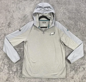Philadelphia Eagles Hoodie Mens Medium NFL Football Pullover Under Armour - Picture 1 of 22