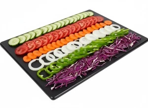 Commercial Grade Black Cutting Board - 20 x 15 Inch Extra Large, 0.5 Thick HD... - Bild 1 von 8