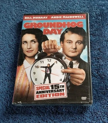 Groundhog Day DVD 15th Anniversary Edition Widescreen Bill Murray Harold Ramis - Image 1 of 2
