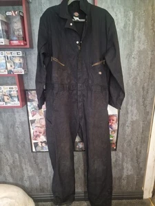 Vintage Dickies Boiler Suit Coveralls Overalls Workwear XL - Picture 1 of 10