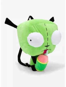 Invader Zim GIR With Smoothie Plush Backpack NEW - Picture 1 of 10