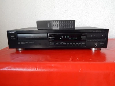 Sony CD Player CDP-297 mit Fernbedienung + FB +1 Jahr Gewährleistung - Bild 1 von 3