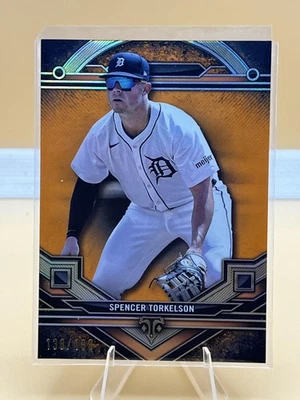 2024 Topps Triple Threads #48 Spencer Torkelson Amber #/199 - Image 1 of 2