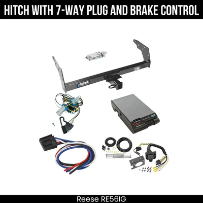 Reboque de engate PKG+ controle de freio para 98-00 Isuzu Hombre 98-04 Chevy S10 GMC Sonoma - Imagem 1 de 4