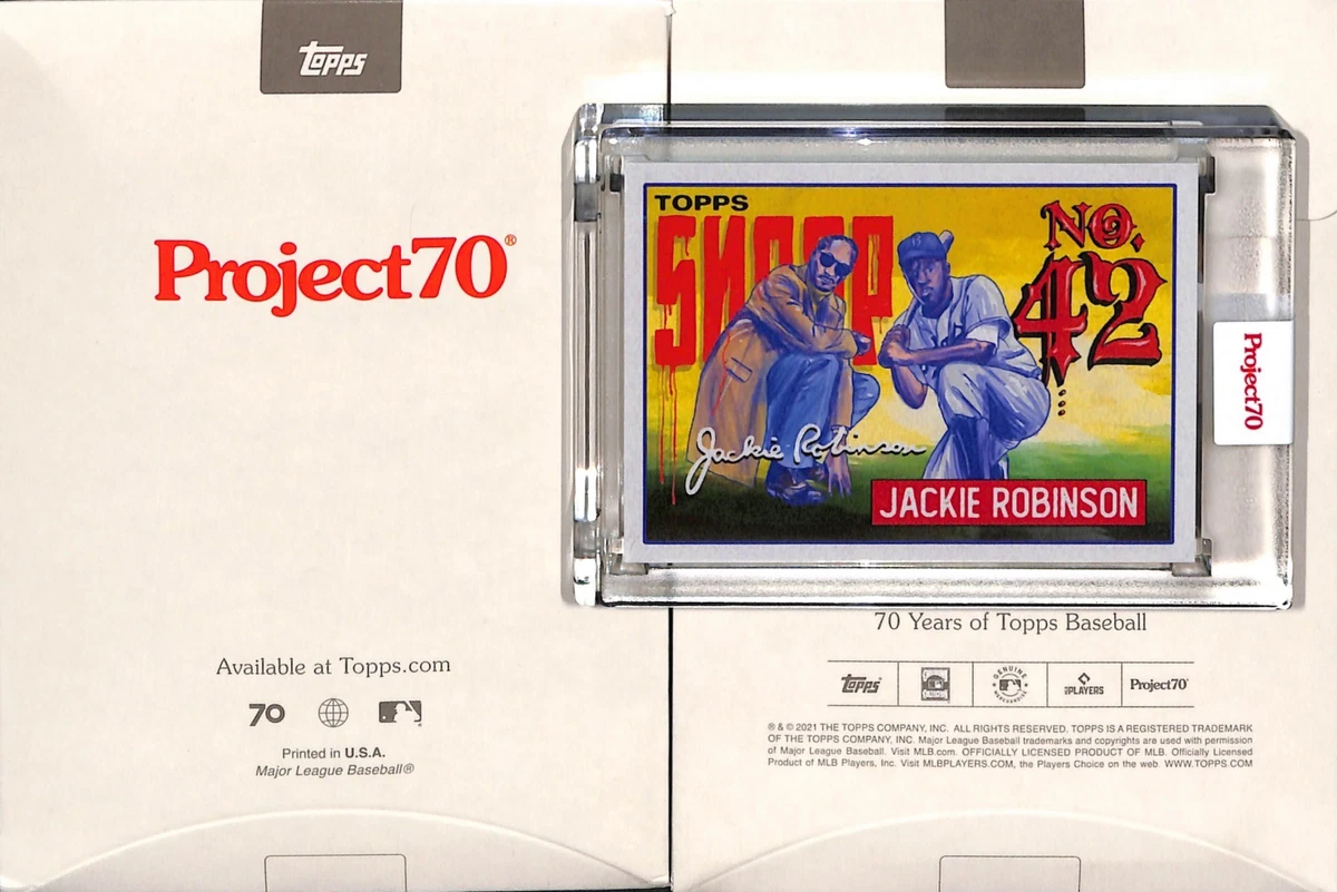 2021 Topps Project 70 - Jackie Robinson Snoop Dogg #573 for sale