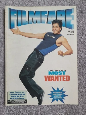 Filmfare July 1999 Magazine - Shahrukh Khan Manisha Sanjay Dutt Raveena - Image 1 of 4