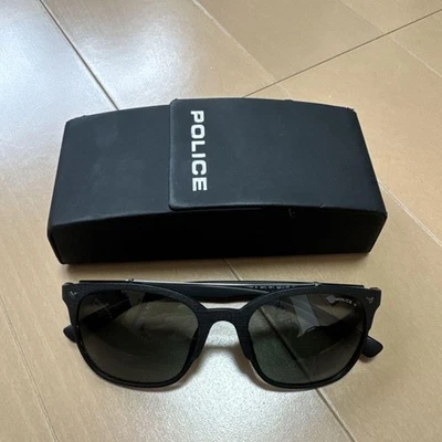 GAFAS DE SOL REDONDAS NEGRAS POLICÍA USADAS M-D1C0 Foto 1 de 4