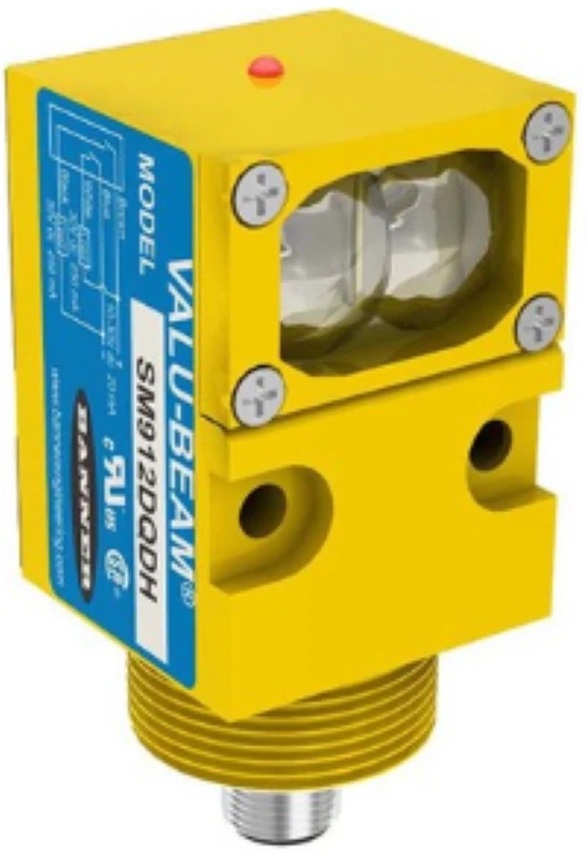 Banner SM912DSR 25290 VALU-BEAM Diffuse Sensor - Image 1 of 1