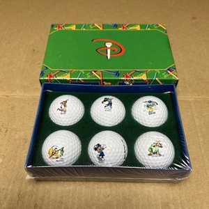 Vintage Disney Character Pinnacle Golf Balls – Set of 6 Balls Sealed in Box - Picture 1 of 12
