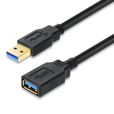 USB Extension Cable 20FT High Speed USB 3.0 Extender Cable Type a Male to a Fema - Image 1 of 4