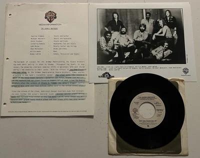 Doobie Bros.~Keep This Train A-Rollin’/Promo 45-NM Vinyl/MLabels+WB Press Kit - Image 1 of 2
