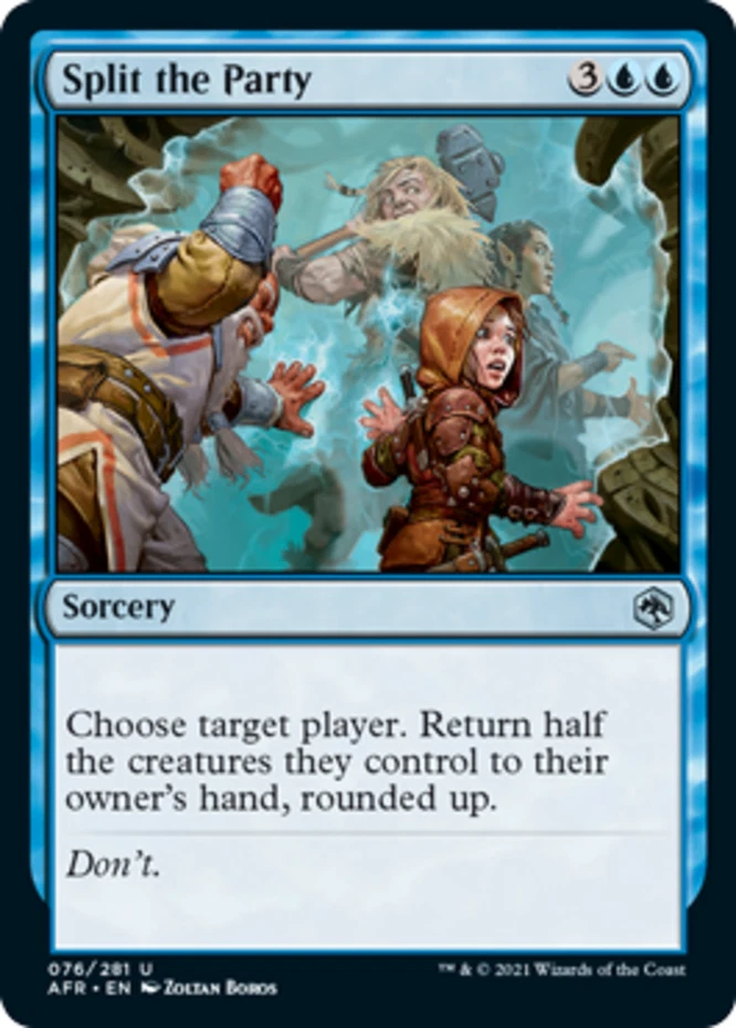 x1 Split the Party - Forgotten Realms - NM - MTG - Image 1 of 1