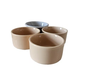 MASON CASH Mini food & drink pots small animals x 4 ceramic rabbit hamster - Picture 1 of 7